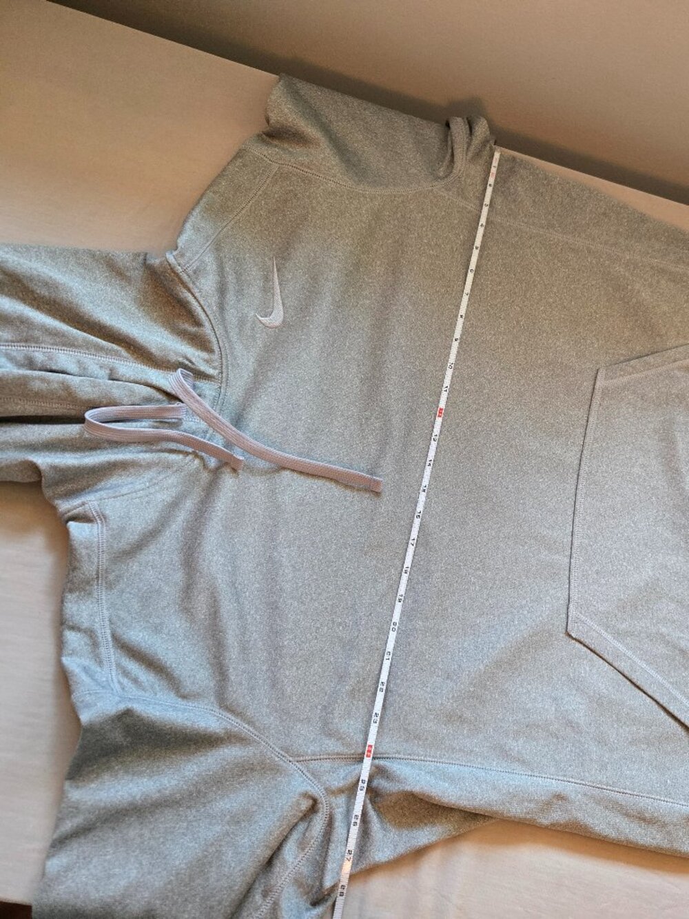 Nike Therma‑Fit Hoodie Men’s XL Gray Athletic Training Pullover Sweatshirt - Picture 3 of 15